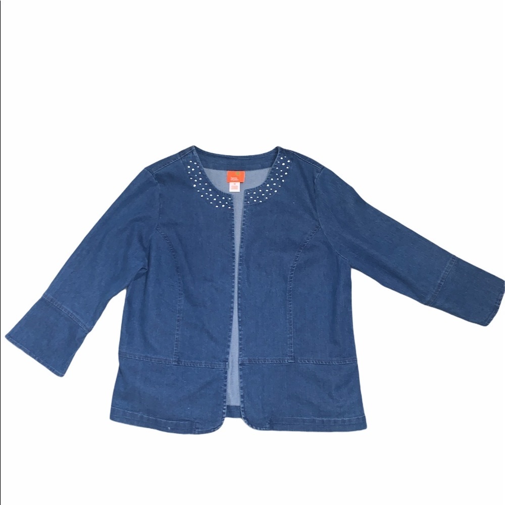 Hearts Of Palm Jean Jacket/Blazer